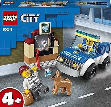 

Конструктор "City Police. Полицейский отряд с собакой", 60241 - LEGO City (20-820648)