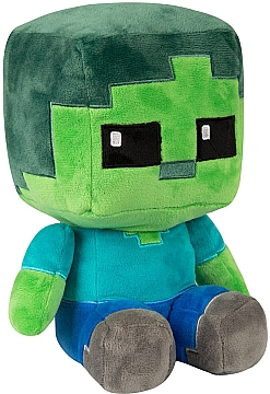 

Плюшевый сувенир Mini Crafter Zombie Plush - Minecraft Jinx (20-979712)