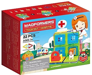 

Магнитный конструктор "Больница", 22 элементов - Magformers (20-954697)