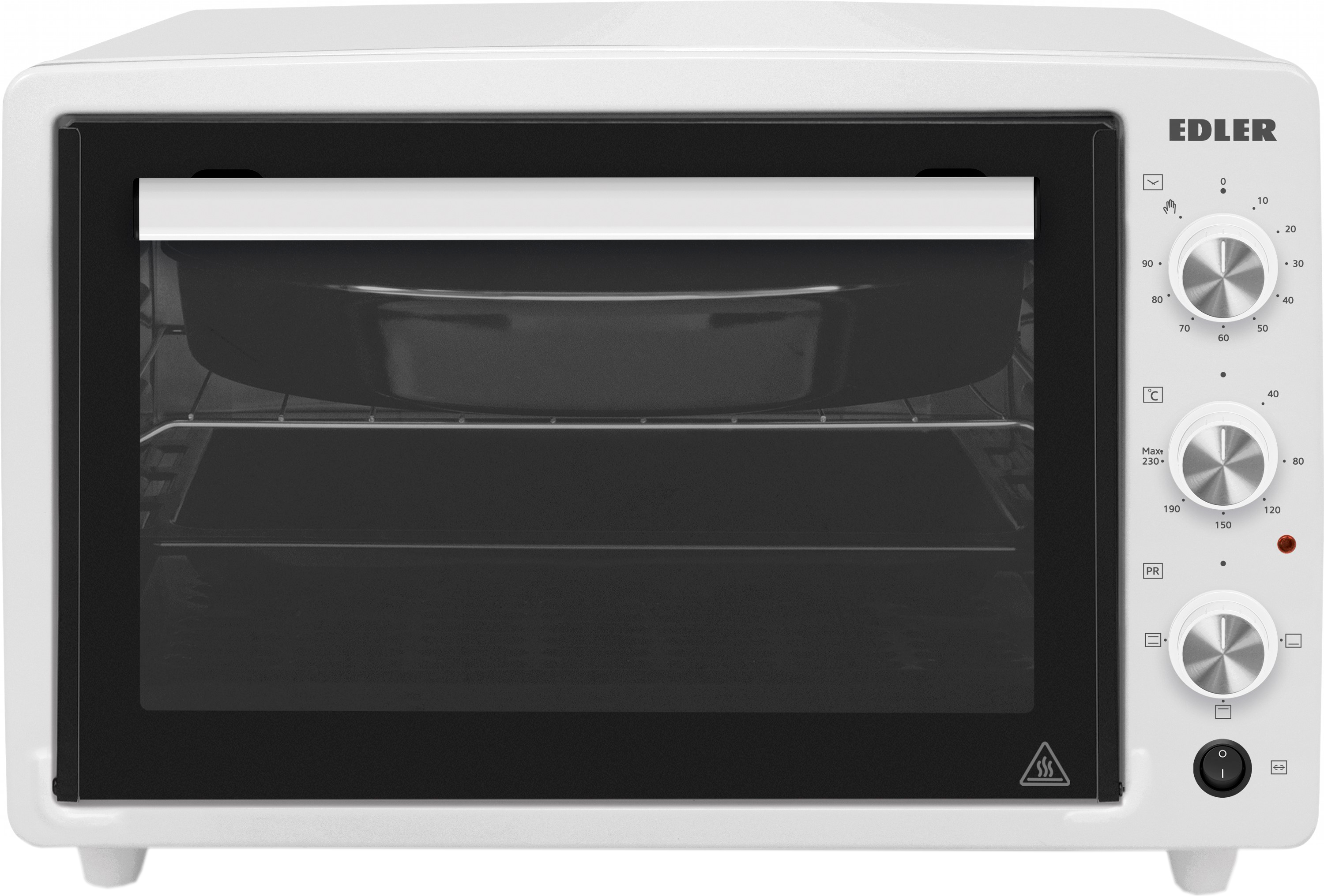 

Электрическая печь Edler EDEO-3802 White