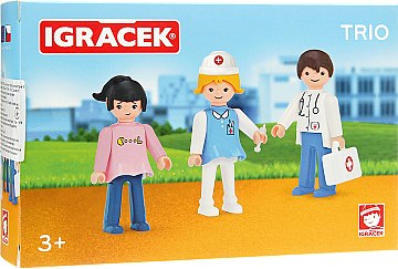 

Набор Доктор, медсестра и пациент - Igracek Trio (20-635242)