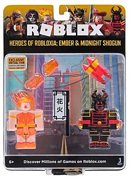 

Набор фигурок "Heroes of Robloxia Ember & Midnight shogun" - Roblox Jazwares (20-928155)