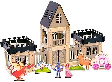 

Эко-конструктор на магнитах "Castle", 133 деталей - Zevs-toys (20-804208)