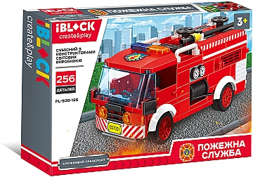 

Конструктор "Пожарная машина", 256 дет. - A-Toys (20-980436)