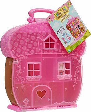 

Кейс для фигурок, розовый + 1 фигурка - Li'l Woodzeez (20-622946)