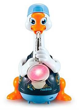 

Игрушка музыкальная "Гусь-саксофонист", синий - Hola Toys (20-895515)