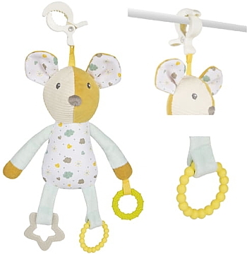 

Игрушка плюшевая с прорезывателями "Мышка" - Canpol Babies (20-942537)