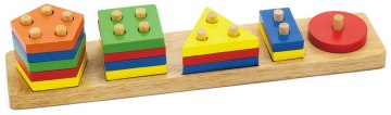 

Сортер "Геометрические фигуры" - Viga Toys (20-456809)