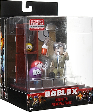 

Игровая коллекционная фигурка " Desktop Series Meep City Principal Panic W6" - Roblox Jazwares (20-928389)