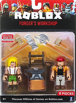 

Игровая коллекционная фигурка " Game Packs Forger's Workshop W6", 2 шт - Roblox Jazwares (20-928163)