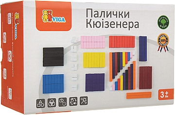 

Набор для обучения "Палочки Кюизенера" - Viga Toys (20-672444)