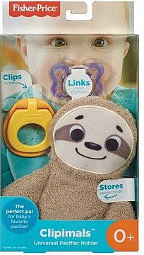 

Игрушка-держатель для пустышки, ленивец - Fisher-Price (20-863799)