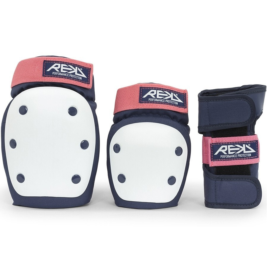 

Комплект защиты REKD Heavy Duty XS blue-pink