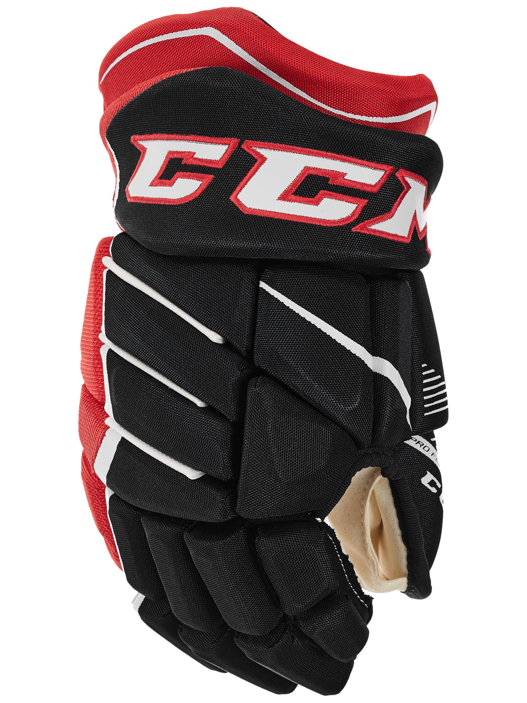 

Краги CCM JETSPEED FT370 JR подростковые, Размер 10", черный/красный/белый, JS370-JR-10-BRW