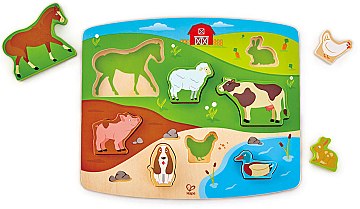 

Пазл "Ферма" - Hape (20-615084)