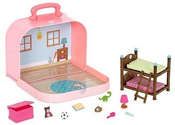 

Игровой набор "Кейс c двухъярусной кроватью" - Li'l Woodzeez (20-1000616)