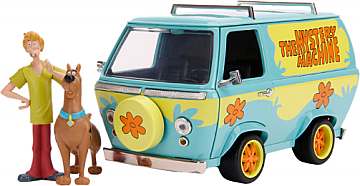

Машина металлическая "Scooby-Doo Mystic Bus" + фигурки Скуби-Ду и Шэгги, 1:24 - Jada (20-941279)