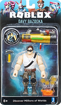 

Игровая коллекционная фигурка "Imagination Figure" Pack Davy Bazooka W8 - Jazwares Roblox (20-985512)