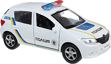 

Автомодель "Renault Sandero Полиция" инерционная - TechnoPark (20-791722)