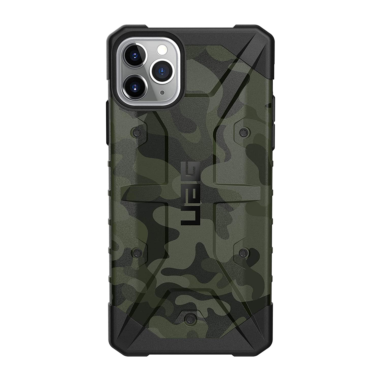 

Чехол противоударный милитари UAG Pathfinder для Iphone 11 Pro Max (6.5") Forest Camo