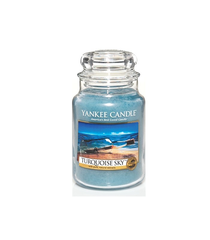 

ароматическая свеча БИРЮЗОВОЕ НЕБО / Yankee Candle TURQUOISE SKY large jar 1254029E