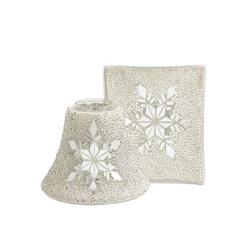 

Подсвечник Yankee Candle TWINKLING SNOWFLAKE-SHADE/TRAY SET 1560108