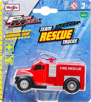 

Автомодель "Fresh Metal Team Rescue", Fire Rescue - Maisto (20-641828)