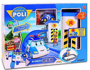 

Игровой набор "Трек с подъемником Robocar Poli" - Robocar Poli Silverlit (20-523233)