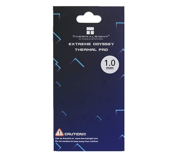 

Термопрокладка Odyssey 85x45x1.0 мм Thermalright Thermal Pad 12.8 W/mK серая