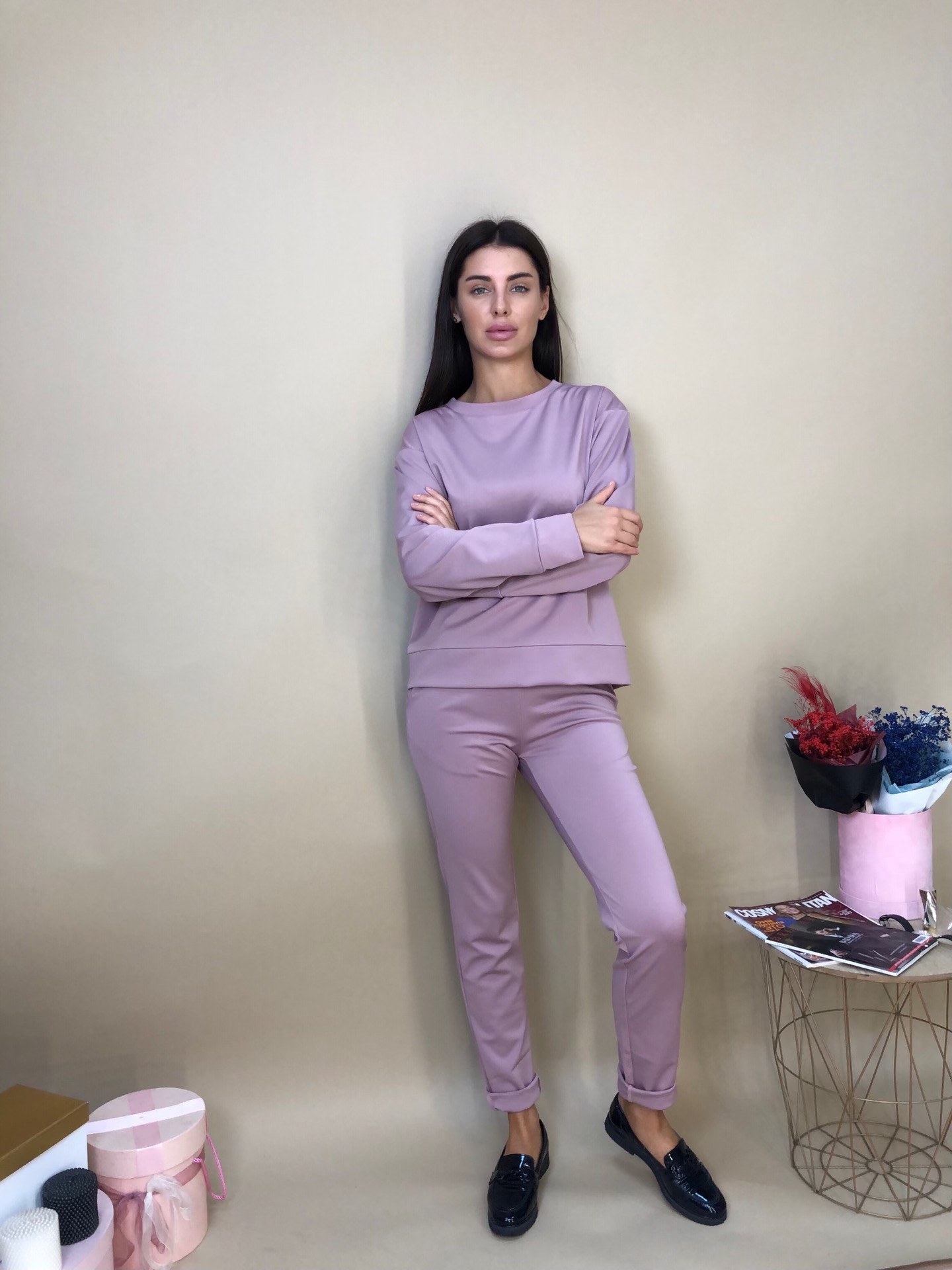 

Брюки KARELLE's Тіара XL Бузковий (03.01.0803.00.XL)