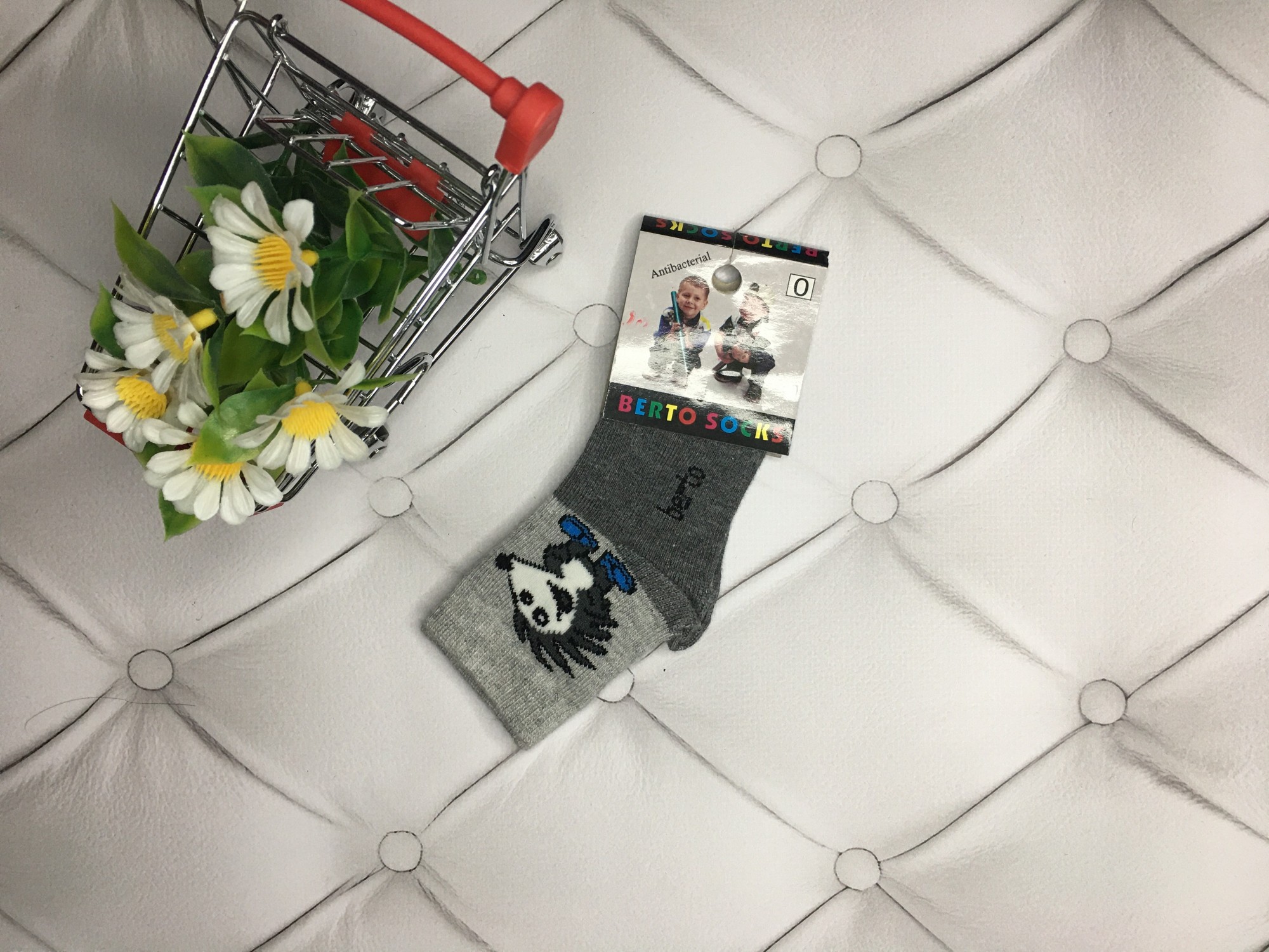 

Носки Berto 0 мес -10р Светло-серый + серый 564, Носки Berto 0 мес 8-10р Светло-серый + серый 564