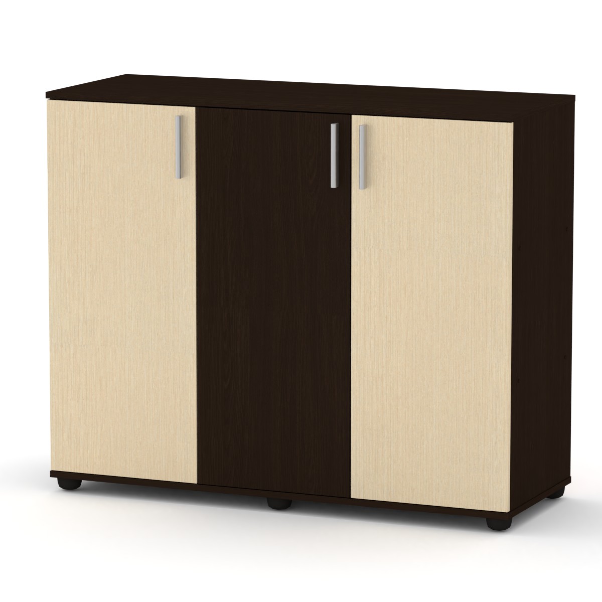 

Комод для вещей Компанит 3Д венге комби