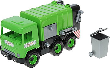 

Мусоровоз Middle Truck в коробке, светло-зеленый - Tigres (20-521413)