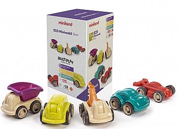 

Набор машинок "Eco Minimobil", 5 шт - Miniland (20-889883)