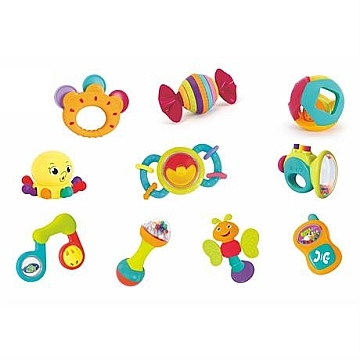 

Набор погремушек, 10шт - Hola Toys (20-229701)