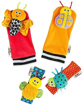 

Набор погремушек на запястье и носочки - Lamaze (20-471657)