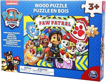 

Пазл деревянный "Щенячий патруль", 24 элемента - Paw Patrol Spin Master (20-601718)