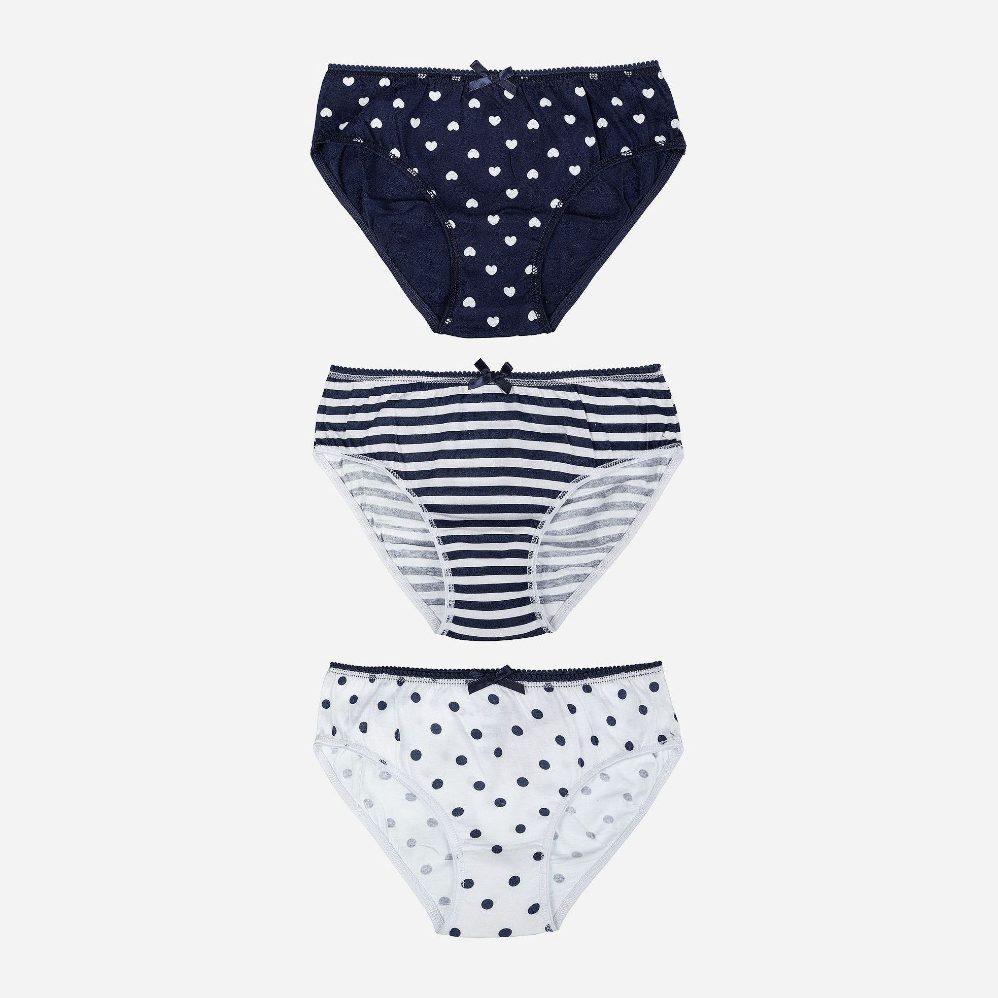 

Трусики 5.10.15 Underwear 3W4007 98-104 см 3 шт Темно-синий/Белый