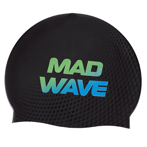

Шапочка для плавания Mad Wave M055916 Mad Wave Черный (60444160)