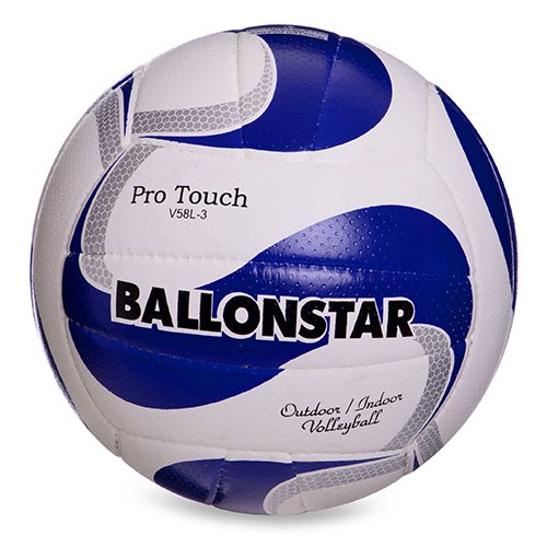 

Мяч волейбольный Ballonstar LG2354 FDSO №5 Бело-синий (57508060)
