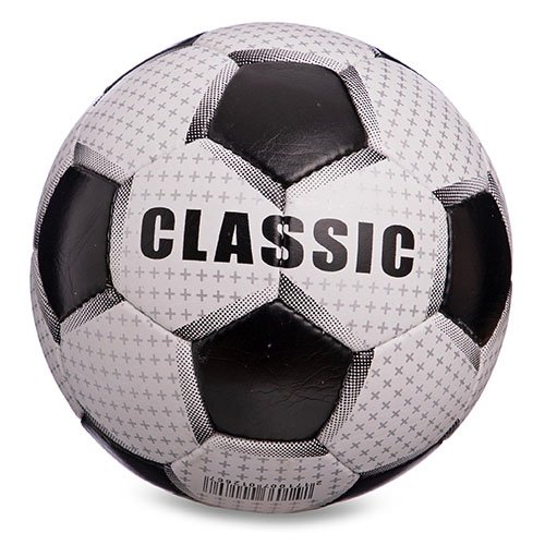 

Мяч футбольный Classic FB-6589 FDSO №5 Бело-черный (57508075)