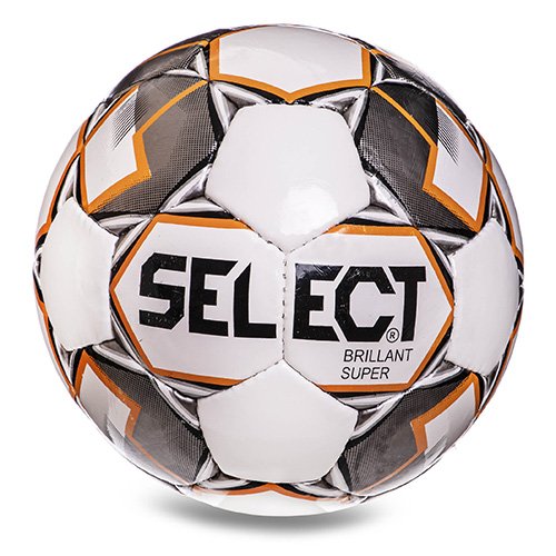 

Мяч футбольный Select ST Super Fifa FB-2981 FDSO №5 Бело-серый (57508131)