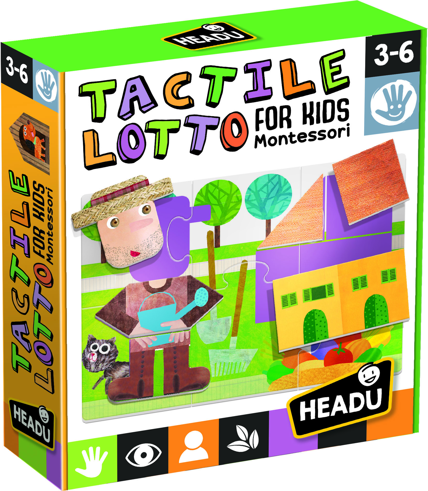 

Тактильная игра Headu Монтессори Формы и контуры (MU25374) (8059591425374)