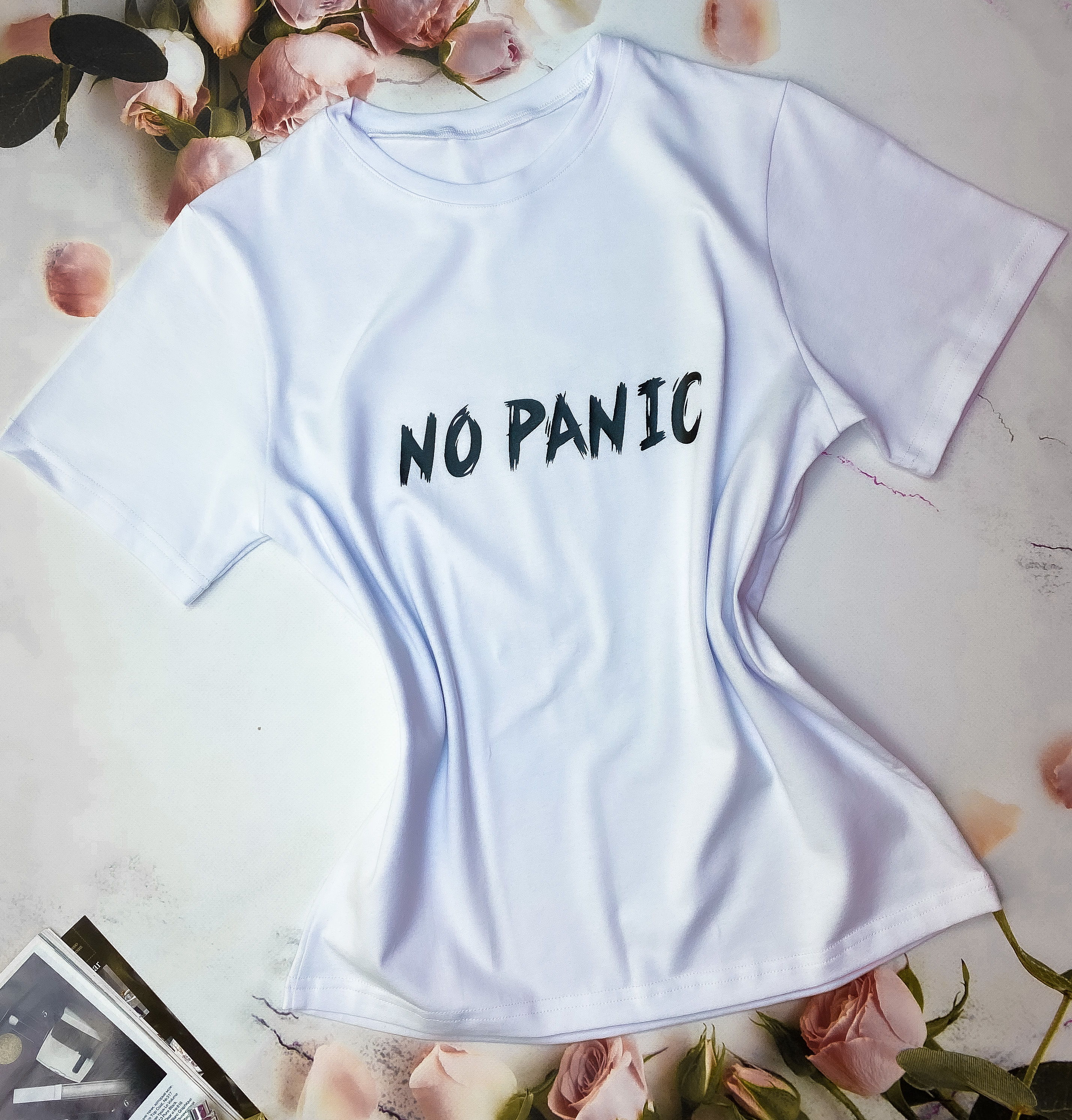 

Футболка KARELLE's ХS-M білий no panic (07.14.0101.Р0201.ХS-M)