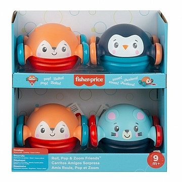 

Зверушка на колесах, оранжевый - Fisher-Price (20-983266)