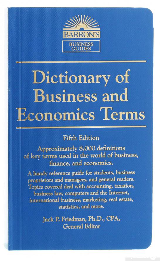 

Dictionary of Business and Economics Terms (1133000)