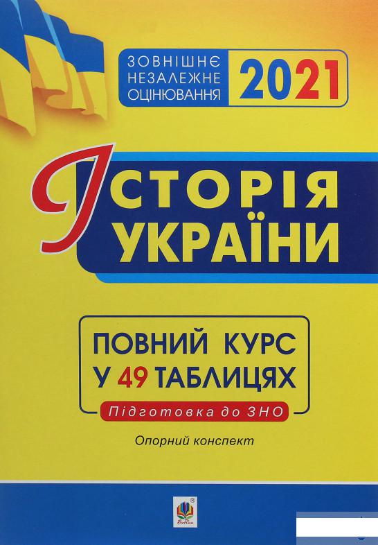 

Історія України. Опорний конспект. Повний курс у 49 таблицях для підготовки до ЗНО (1252010)