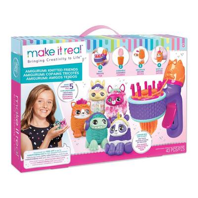 

Набор для вязания амигуруми Make it real Замечательные зверушки (MR1513) (10-560178)