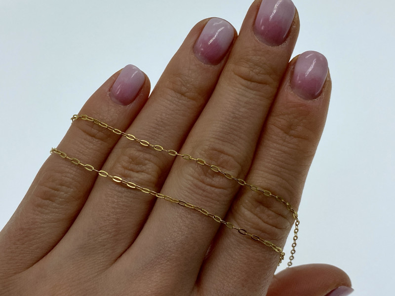

Серебряная цепочка в позолоте Италия Sky Jewelry 002885