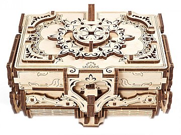

Механический 3D пазл "Антикварная шкатулка" - UGEARS (20-791168)